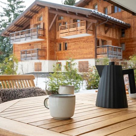 4-Room Apartment With Garden, Gym And Shared Spa Megève Kültér fotó