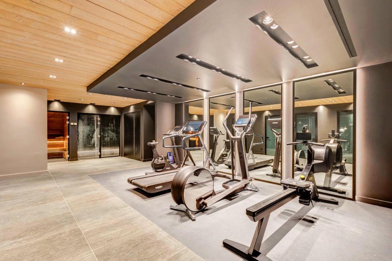 4-Room Apartment With Garden, Gym And Shared Spa Megève Kültér fotó
